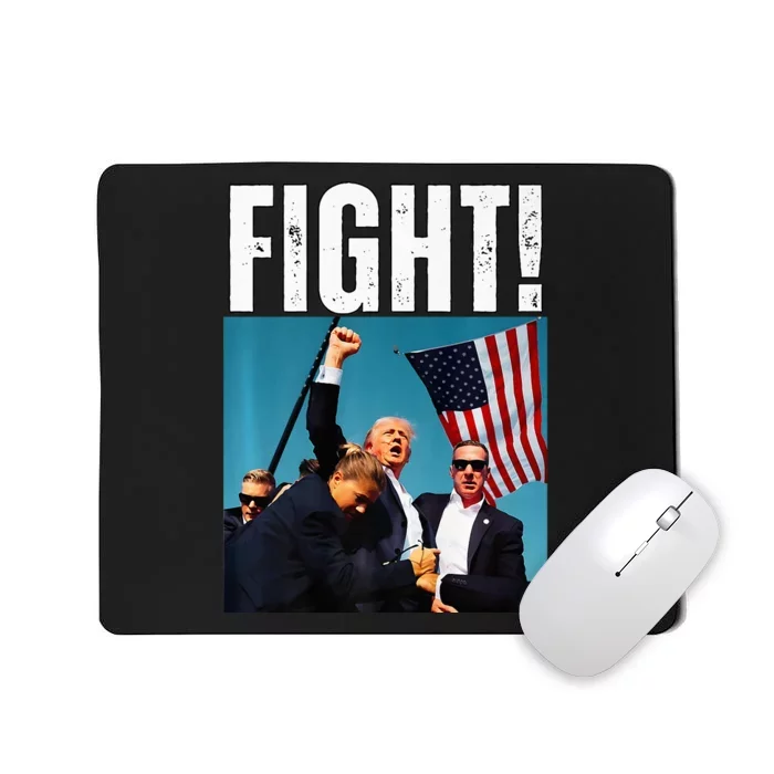 Donald Trump Fight Fist 2024 Premium Mousepad