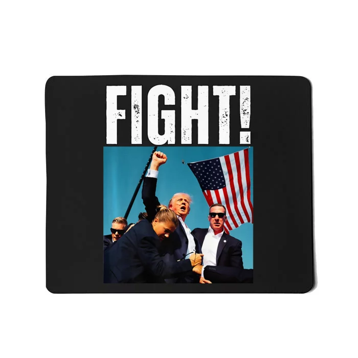 Donald Trump Fight Fist 2024 Premium Mousepad