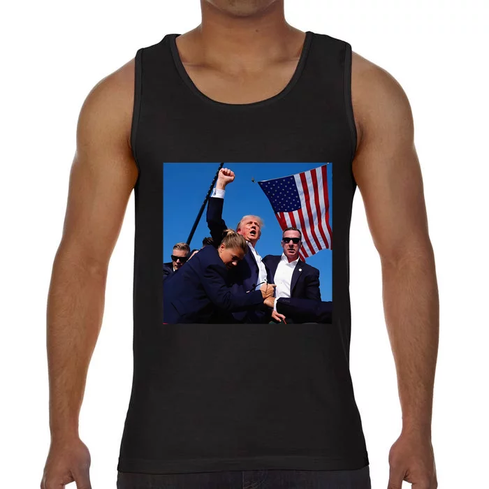 Donald Trump Fight Fist 2024 Comfort Colors® Tank Top