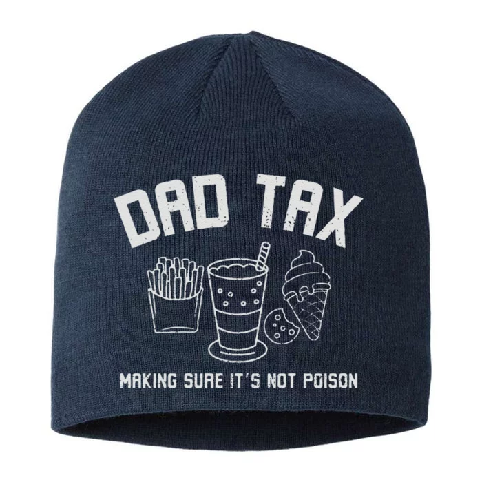 Dad Tax  Fathers Day Gift Dad Birthday Gift Dad 8 1/2in Sustainable Knit Beanie