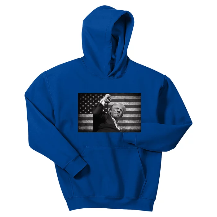 Donald Trump Fight For Freedom Kids Hoodie