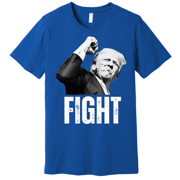 Donald Trump Fist Pump Donald Trump Shooting Premium T-Shirt