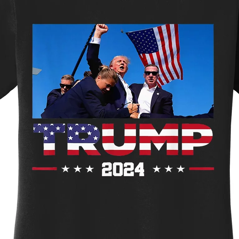 Donald Trump Fist Pump Women's T-Shirt