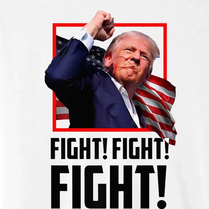 Donald Trump Fight Fighting Fighters Supporters Americans ChromaSoft Performance T-Shirt