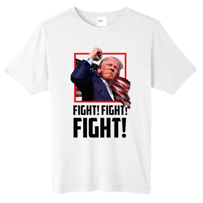 Donald Trump Fight Fighting Fighters Supporters Americans ChromaSoft Performance T-Shirt