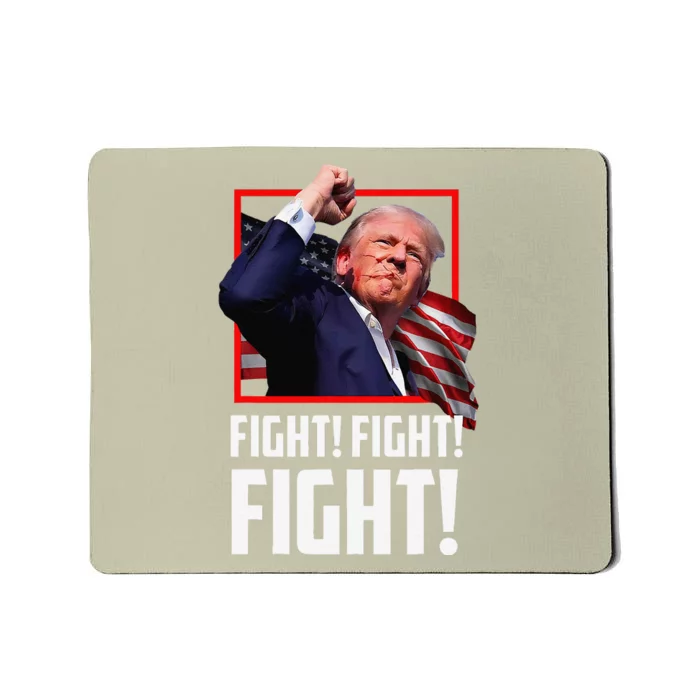 Donald Trump Fight Fighting Fighters Supporters Americans Mousepad