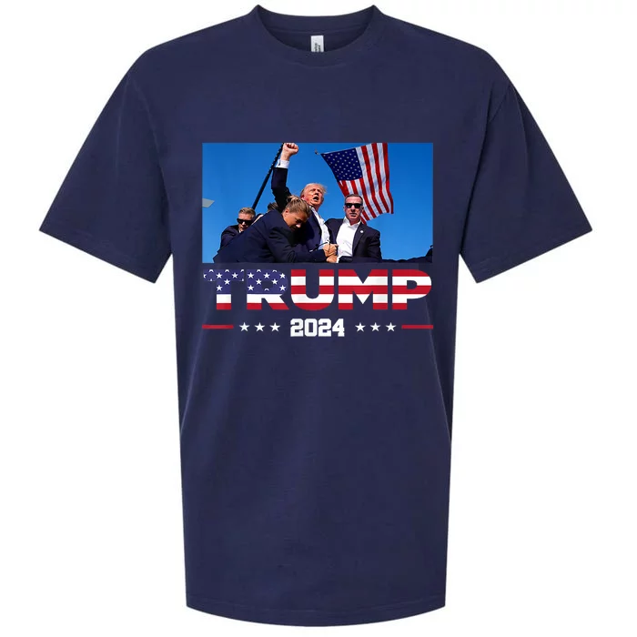 Donald Trump Fist Pump Sueded Cloud Jersey T-Shirt