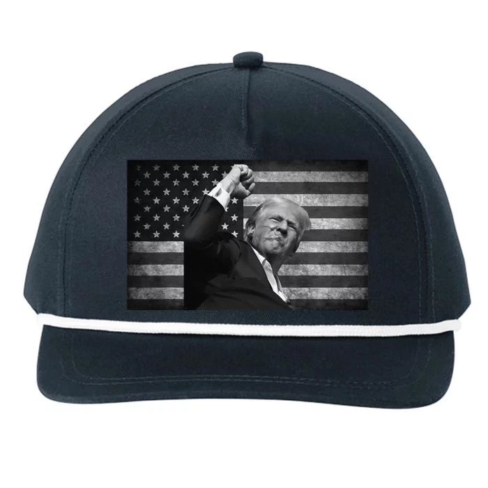 Donald Trump Fight For Freedom Snapback Five-Panel Rope Hat