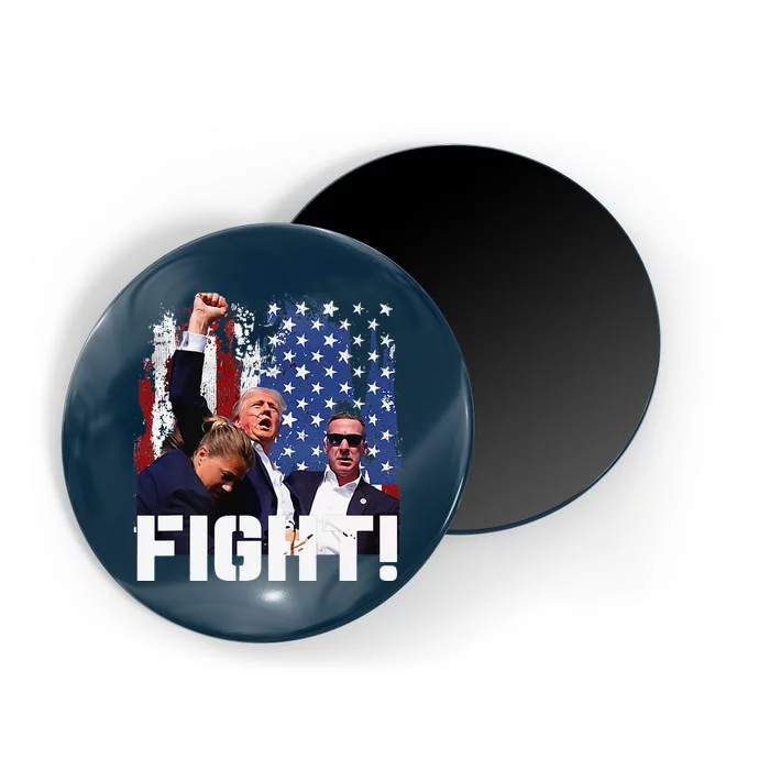 Donald Trump Fist American Flag Trump Fight Magnet