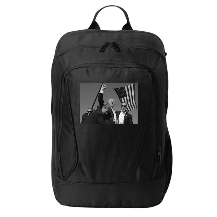 Donald Trump Fist Pump City Backpack