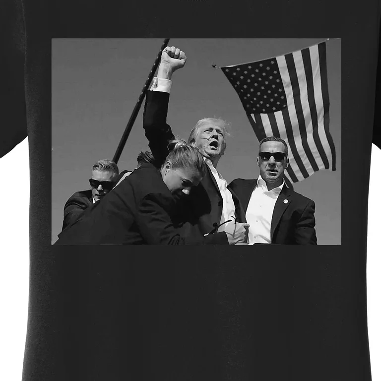 Donald Trump Fist Pump Women's T-Shirt