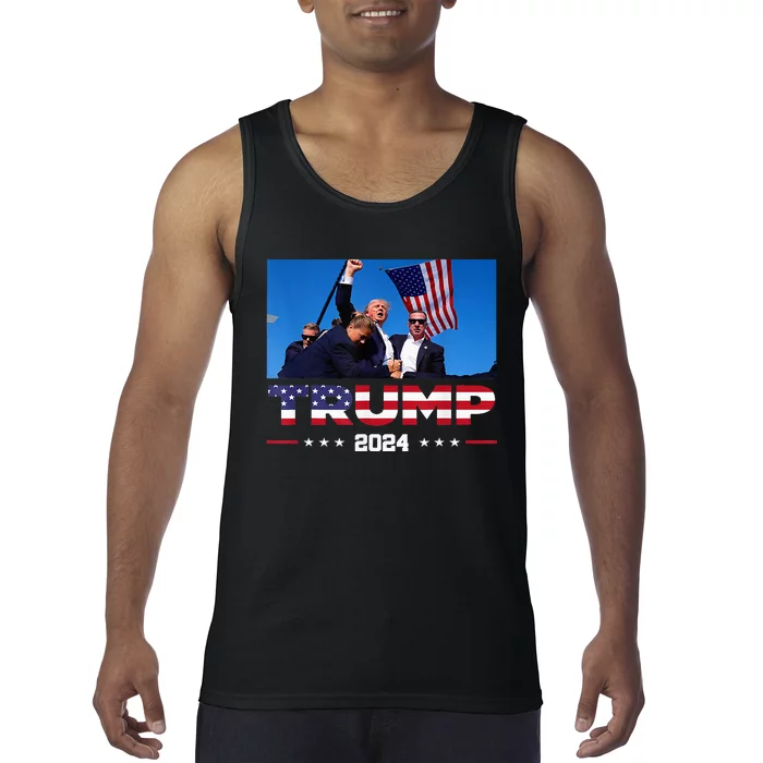 Donald Trump Fist Pump Tank Top