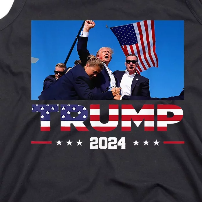 Donald Trump Fist Pump Tank Top