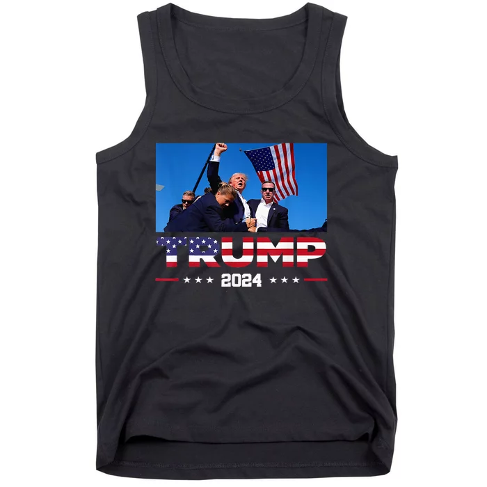 Donald Trump Fist Pump Tank Top