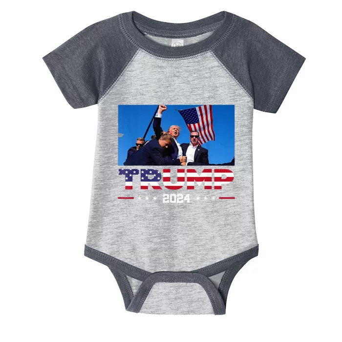 Donald Trump Fist Pump Infant Baby Jersey Bodysuit