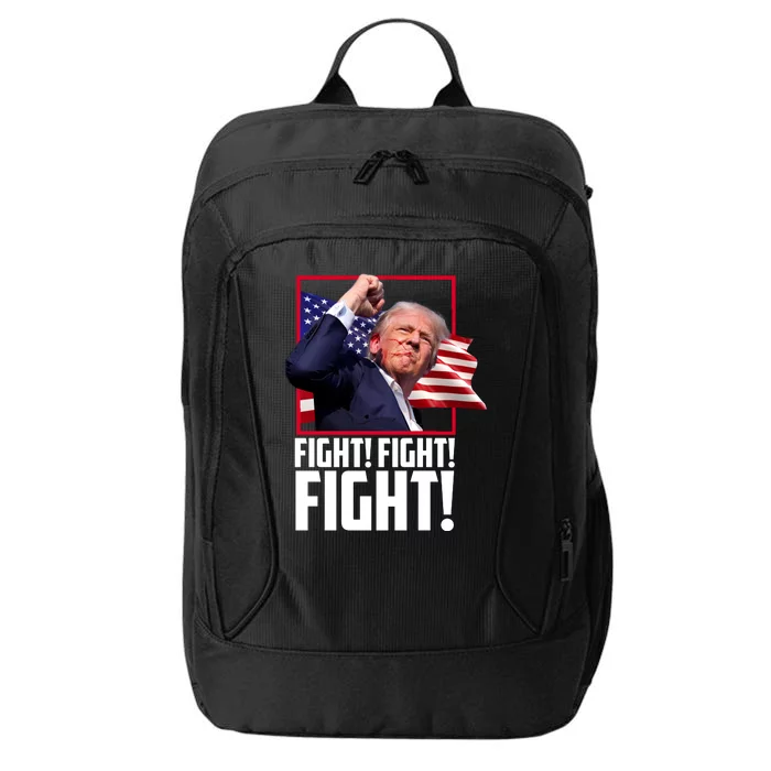 Donald Trump Fight Usa Pennsylvania Election City Backpack