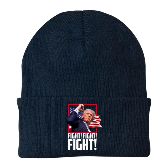 Donald Trump Fight Usa Pennsylvania Election Knit Cap Winter Beanie