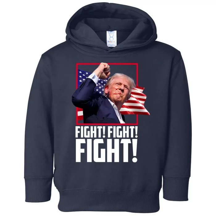 Donald Trump Fight Usa Pennsylvania Election Toddler Hoodie