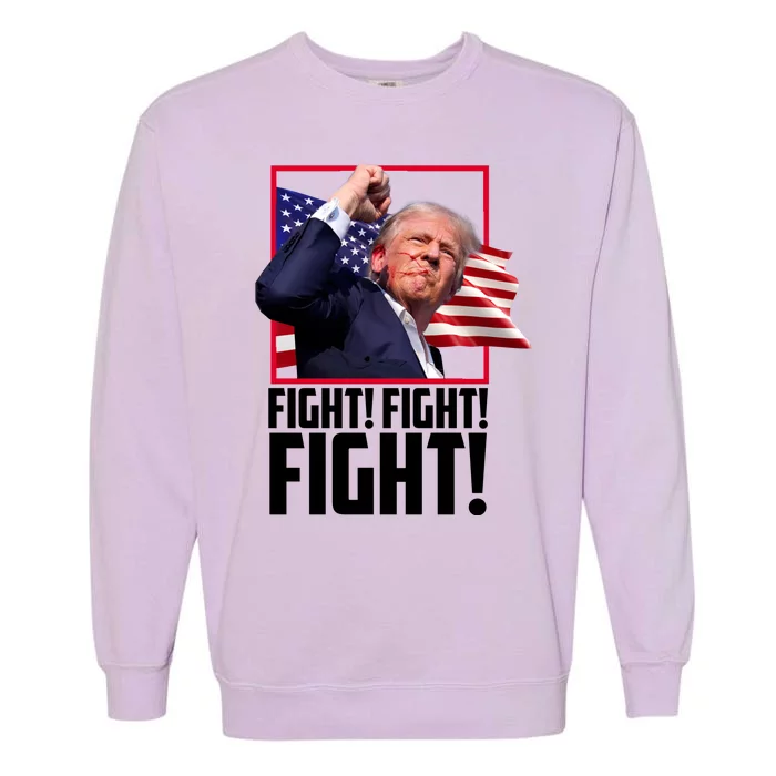 Donald Trump Fight Usa Pennsylvania Election Garment-Dyed Sweatshirt