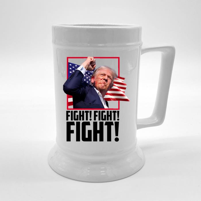 Donald Trump Fight Usa Pennsylvania Election Front & Back Beer Stein