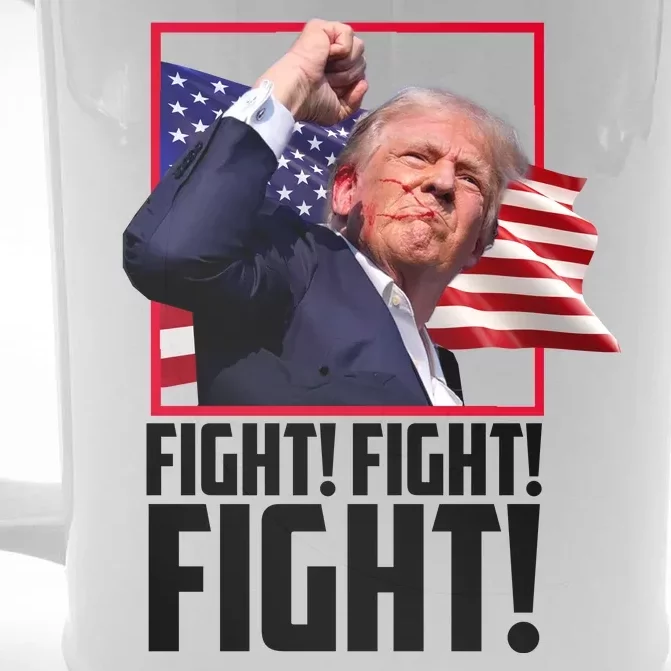 Donald Trump Fight Usa Pennsylvania Election Front & Back Beer Stein