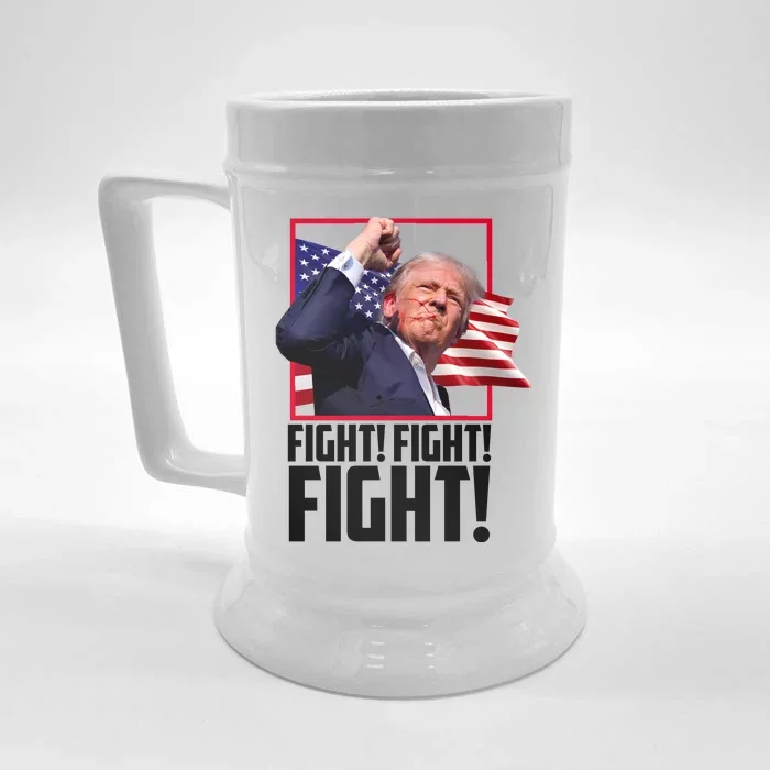 Donald Trump Fight Usa Pennsylvania Election Front & Back Beer Stein