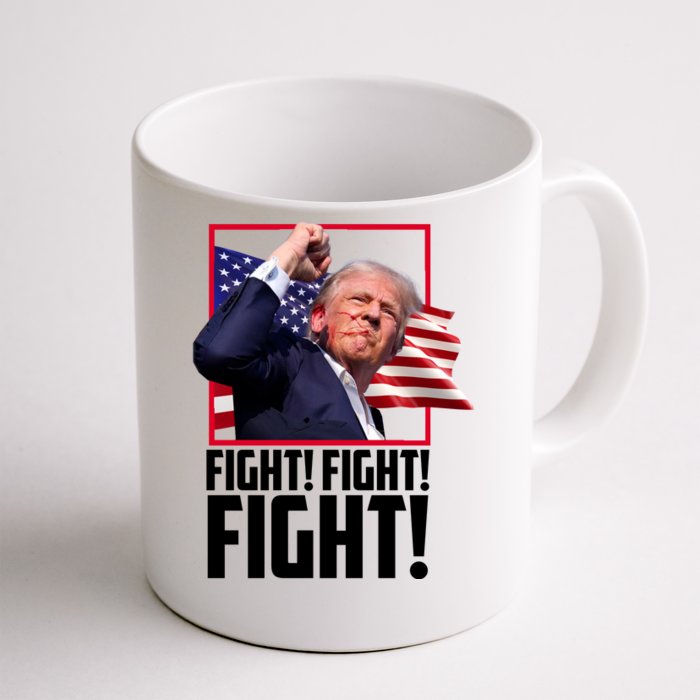 Donald Trump Fight Usa Pennsylvania Election Front & Back Coffee Mug