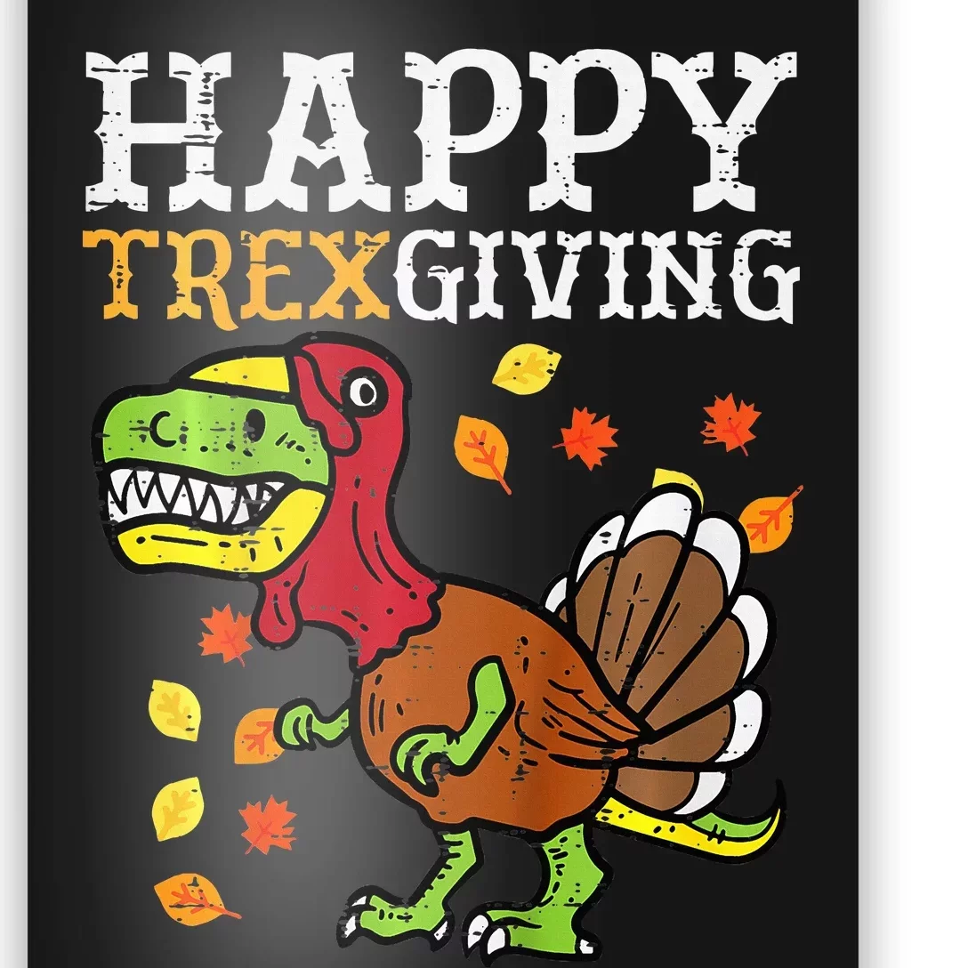 Dinosaur Thanksgiving Feast Celebration Poster