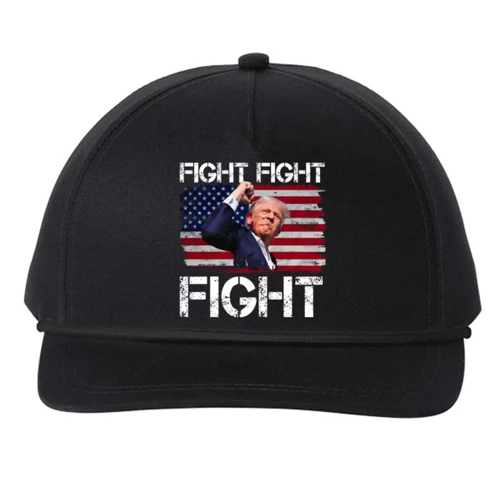 Donald Trump Fight Fight Fight Snapback Five-Panel Rope Hat