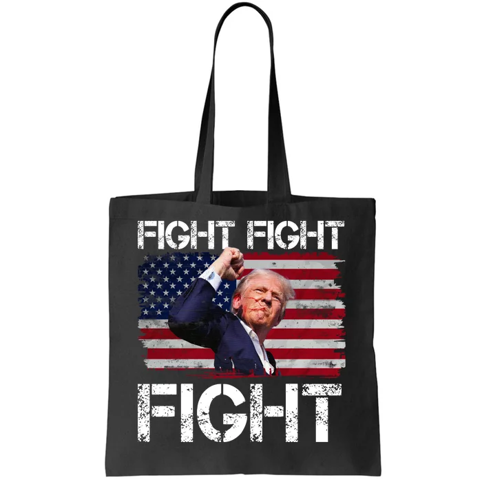 Donald Trump Fight Fight Fight Tote Bag