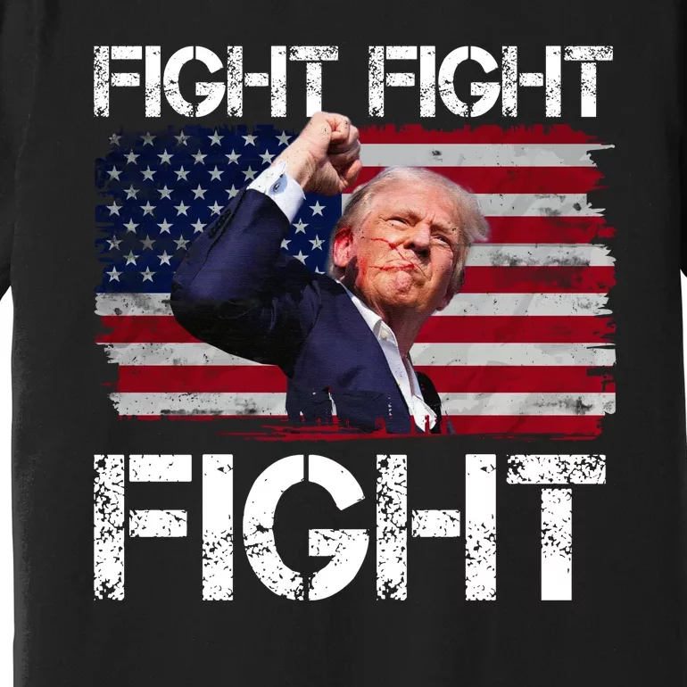 Donald Trump Fight Fight Fight Premium T-Shirt