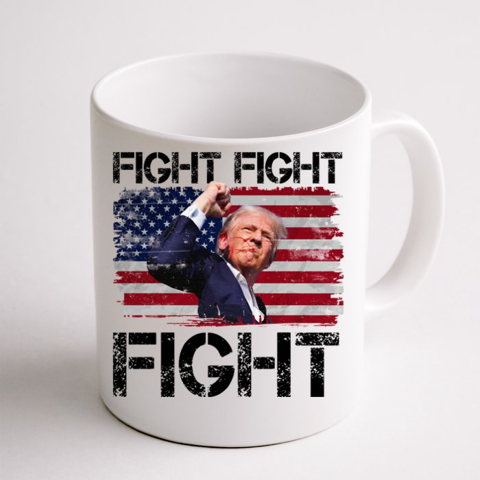 Donald Trump Fight Fight Fight Front & Back Coffee Mug