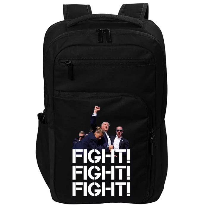 Donald Trump Fight Fight Fight Save America Impact Tech Backpack