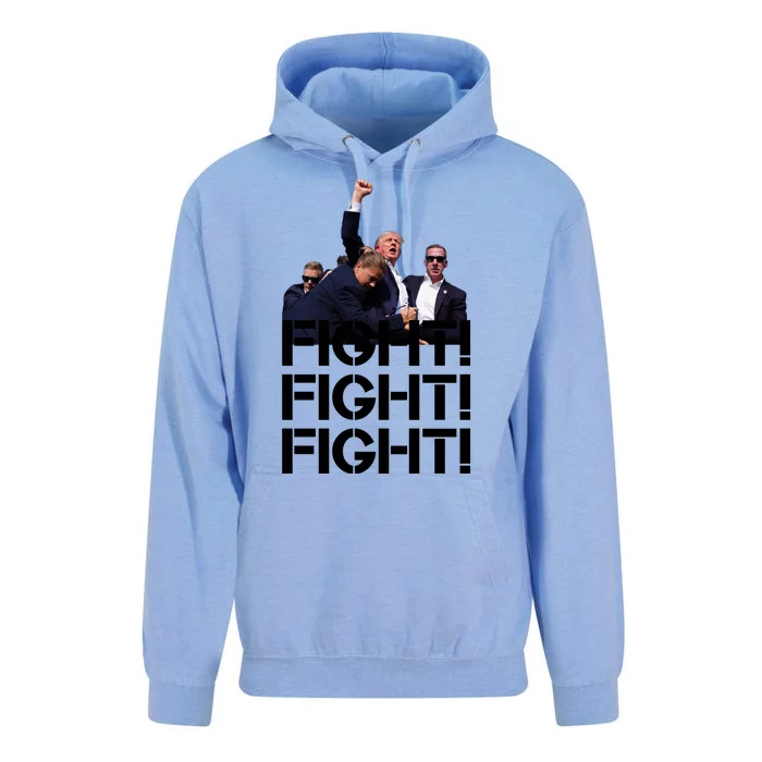 Donald Trump Fight Fight Fight Save America Unisex Surf Hoodie