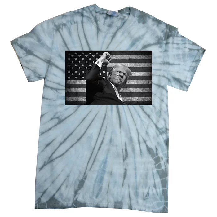 Donald Trump Fight For Freedom Tie-Dye T-Shirt