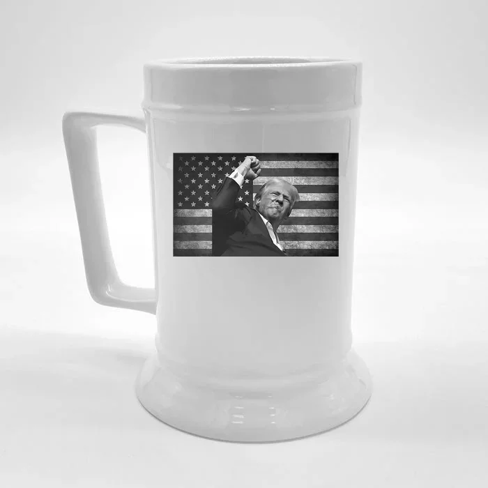 Donald Trump Fight For Freedom Front & Back Beer Stein