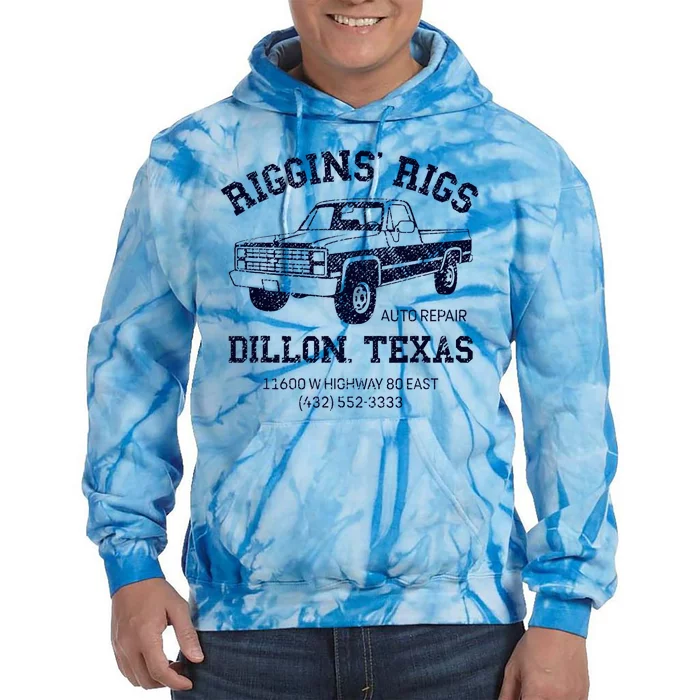 Dillon Texas Friday Night Football Player Fan Riggins Rigs Tie Dye Hoodie