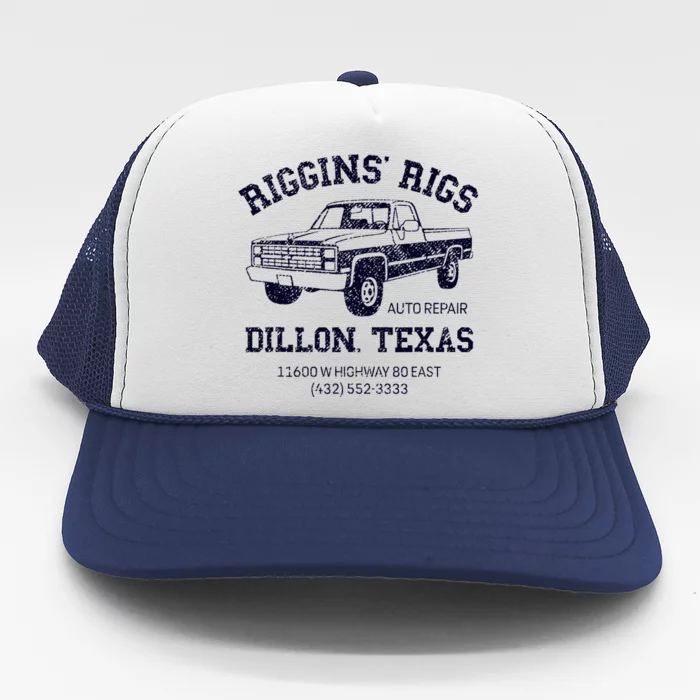 Dillon Texas Friday Night Football Player Fan Riggins Rigs Trucker Hat