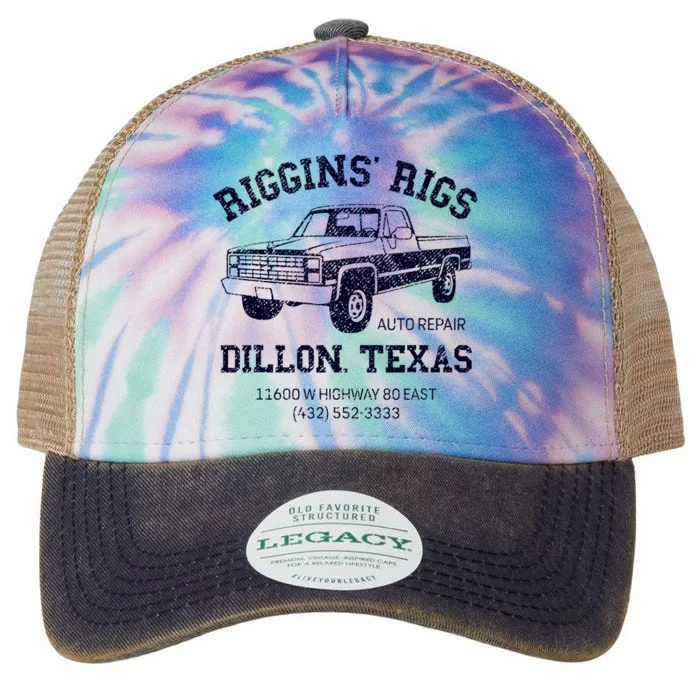 Dillon Texas Friday Night Football Player Fan Riggins Rigs Legacy Tie Dye Trucker Hat