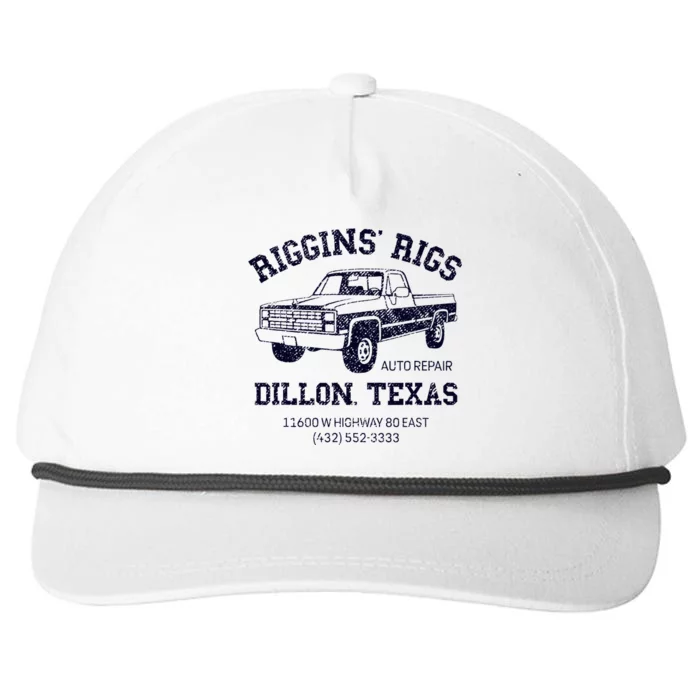 Dillon Texas Friday Night Football Player Fan Riggins Rigs Snapback Five-Panel Rope Hat