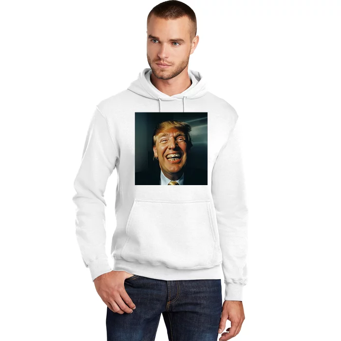 Donald Trump Grillz Teeth Hoodie