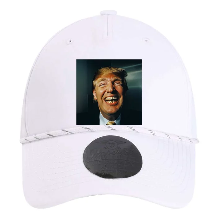 Donald Trump Grillz Teeth Performance The Dyno Cap