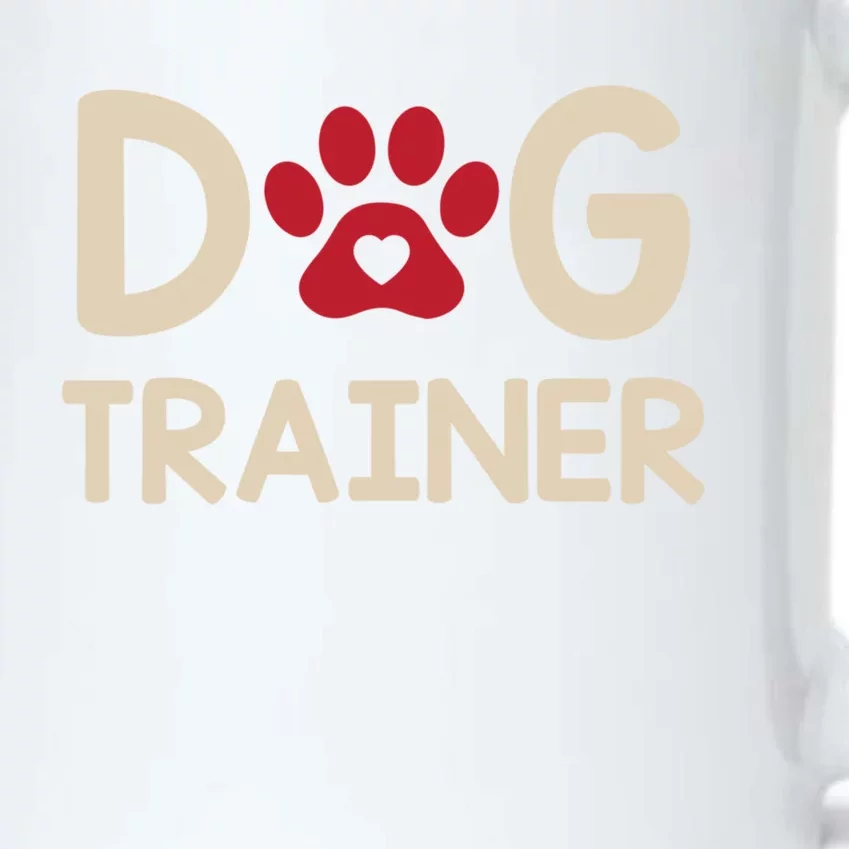 Dog Trainer Gift Black Color Changing Mug