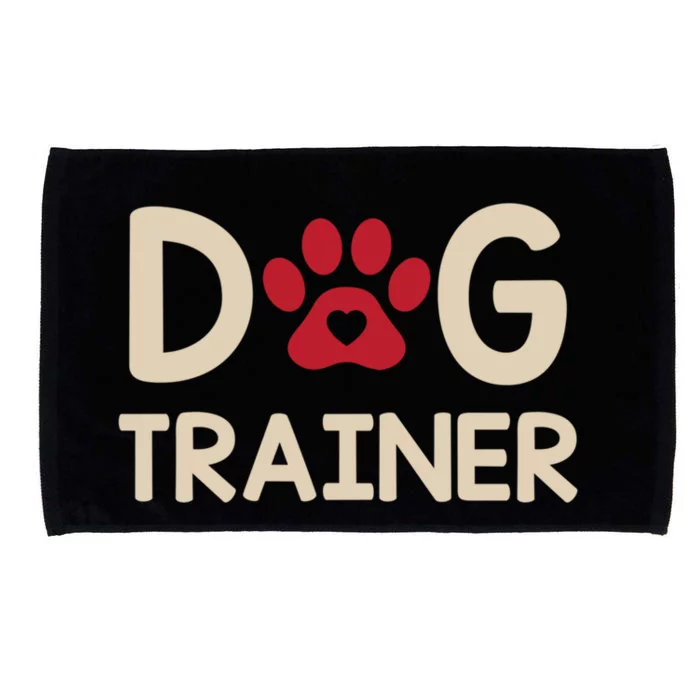 Dog Trainer Gift Microfiber Hand Towel