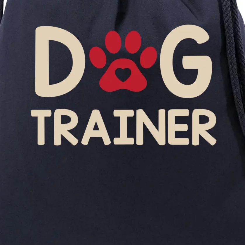 Dog Trainer Gift Drawstring Bag