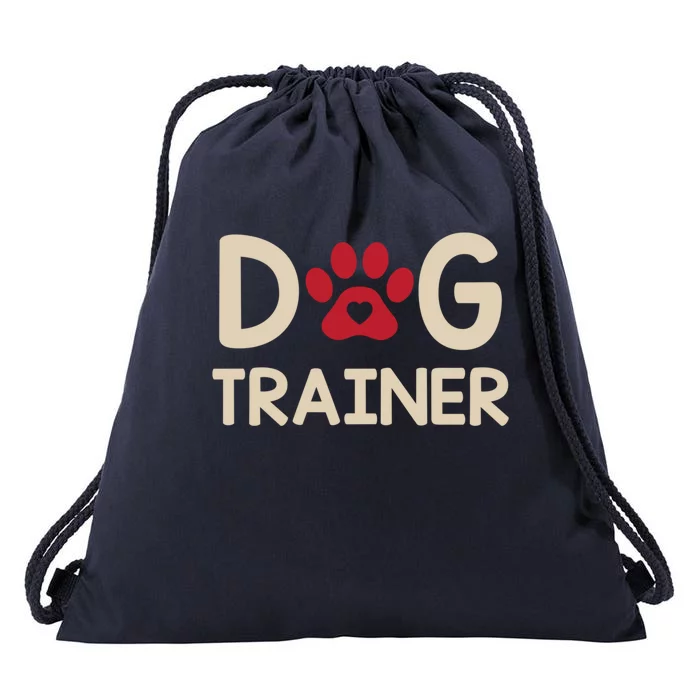 Dog Trainer Gift Drawstring Bag