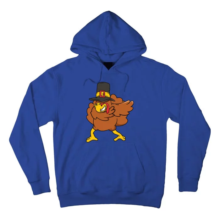 Dabbing Turkey Gift Tall Hoodie