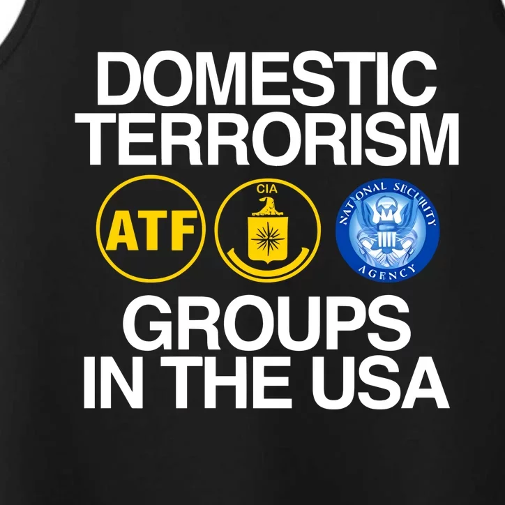 Domestic Terrorism Groups In The Usa Performance Tank