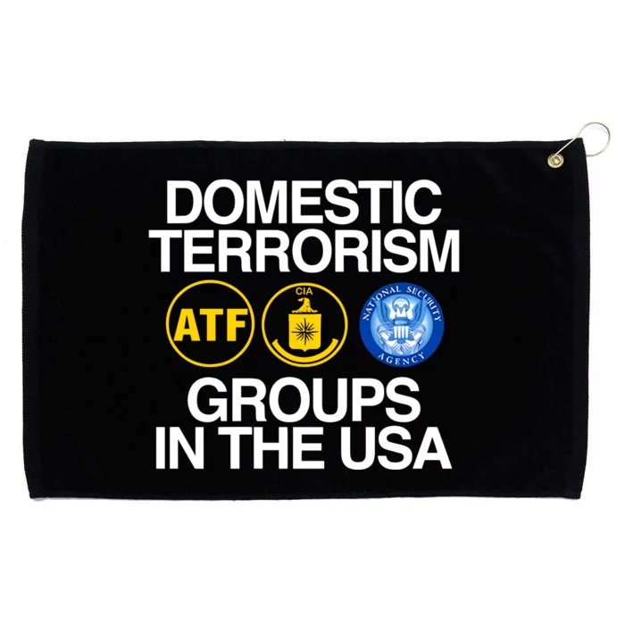 Domestic Terrorism Groups In The Usa Grommeted Golf Towel