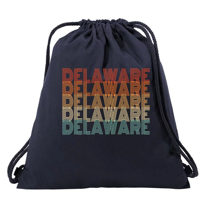 Delaware Travels Gift Drawstring Bag